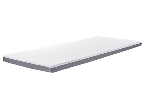 Traumnacht PremiumSleep Topper | 90 x 200 | Núcleo de Espuma Doble con Recubrimiento SkyTherm | Funda Doble Transpirable con Cinta climática | Certificado Öko-Tex | Estándar de Calidad alemán