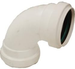 4 Elbow 90 Degree Gasketed Sewer Drain Sewer Drain SDR 35 PVC