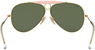 Ray-Ban RB3138 Shooter Aviator Sunglasses, Gold Blush/G-15 Green, 58 mm :  Ray-Ban: Amazon.com.au: Clothing, Shoes \u0026 Accessories