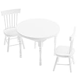 Artisanat détaillé : chaque pièce de l'ensemble de meubles de maison de poupée est méticuleusement conçue, leurs conceptions complexes et leurs proportions réalistes constituent un superbe décor pour votre maison de poupée, mini décoration de table, petits meubles