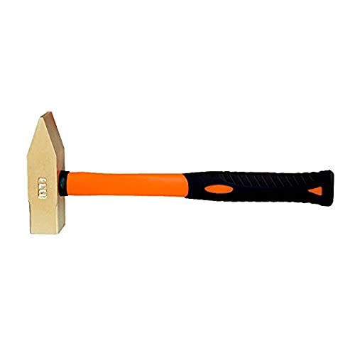 Crazy Deals Bahco NS504-2000-FB BHNS504-2000-FB Machinist's Hammer with Fiberglass Handle, Multicoloured, 2 kg