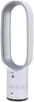 Bladeless Air Cooler with Negative Ions, Remote Control, Ultra Quiet for Home, Office, Bedroom - Space Saving Design