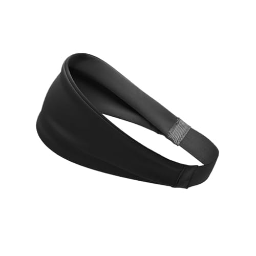 2pcs Women Sports Headbands Quick Dry Non-Slip Moisture Wicking Workout Sweatband Fitness Running Headban Cycling Yoga Hairband for Running, Yoga(Black)