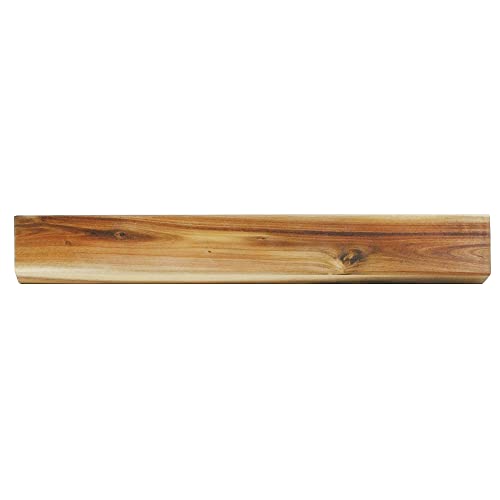 Messermeister Magnetic Knife Strip, 16.75-Inch, Acacia Wood
