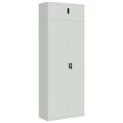 Classeur Solivagant en Acier Gris Clair pour Optimiser l'Espace - 3
