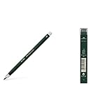 Produkt 2: 10 Minen im Set Faber-Castell 139406 - Fallminenstift TK 9400, Minenstärke: 3,15 mm, Härtegrad: 6B, Schaftfarbe: grün & 127106 - 10 Fallminen TK 9071, Minenstärke: 3,15 mm, Härtegrad: 6B