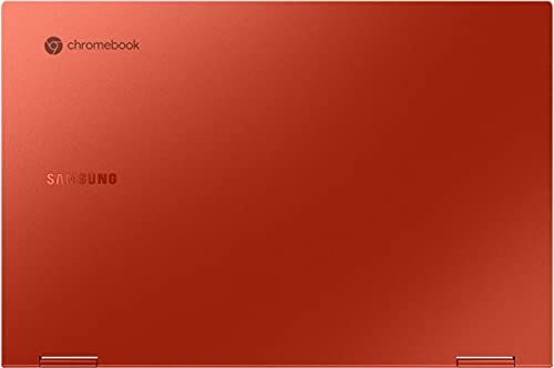 Image of Samsung Chrome OS Galaxy Chromebook 2 XE530QDA-KA1US 13.3 inches Touchscreen 2 in 1 Chromebook - Full HD - 1920 x 1080 - Intel Core i3 10th Gen i3-10110U 2.10 GHz - 8 GB RAM - Fiesta Red