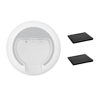 Google Nest WiFi Mesh Router (AC2200) with 2 Points, Google Assistant Built-in, 3-Pack, Snow Whole Home Coverage up to 5400 Sq Ft, Multiple 4K Streams, Handles 200 Devices, W/ 2X Microfiber Cloths