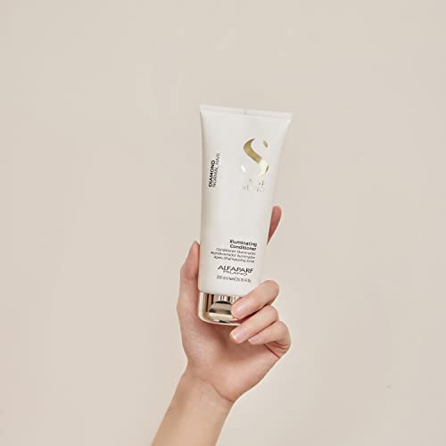 Alfaparf Milano Semi Di Lino Diamond Shine Illuminating Hair Conditioner - Sulfate Free - For Normal Hair - Safe On Color Treated Hair - Paraben And Paraffin Free - Professional Salon Quality #TOP5