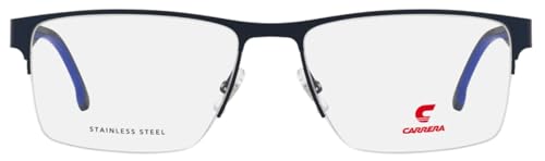 Carrera Unisex Brille Vista 8893 FLL 58/18/145 Herren Sunglasses, FLL/18 Matte Blue, 58