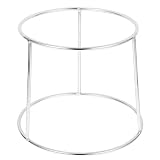 OSALADI Support à Pizza en Acier Inoxydable Multifonction Double Étagère Stable, Présentoir à Fruits de Mer Maison et Occasions de Dîner