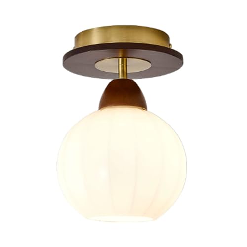 Plafonnier en verre à diffusion homogène pour salon et entrée