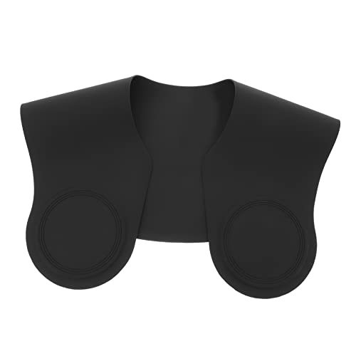 Col de coupe pour coiffeur FRCOLOR tapis de protection pour coupe de cheveux et accessoires noirs