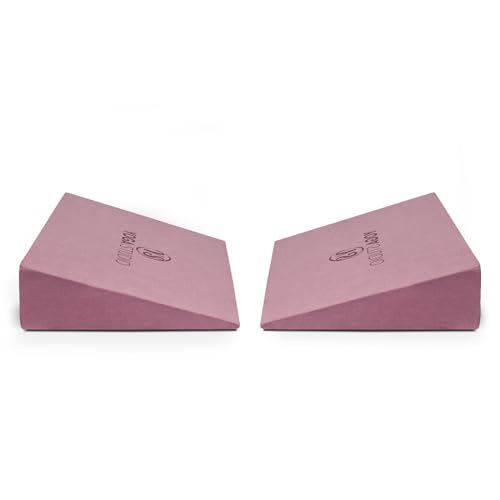 Yoga Studio EVA Yoga Wedge Blocks - 2 Pack (Pair) | Slant Board Twin Pack | Calf Stretcher | Lightweight EVA Foam | Mini Half Wedges | Non Slip Yoga Wedge for Wrists and Hands - Image 3
