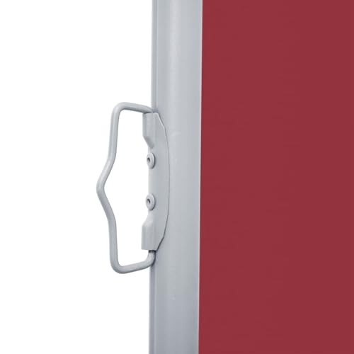 Store latéral extensible rouge résistant aux UV et imperméable de 10 m - 5
