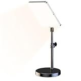 Stream Lighting - High Brightness 3 Modes with Desk Tripod Stand - Continuous Photography Lighting Panel | for Girlfriend Wife Friend Sister Daughter Home Indoor Work Traveling