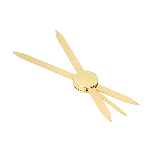 Eyebrow Ruler Adjustable Accurate Positioning Stainless Steel Material Gold Design Brow Measuring Tool