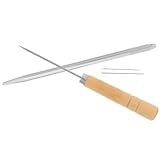 MAGICLULU Doll Hair Rooting für Puppenperücken DIY Reparatur Reroot Rerhair mit Holzgriff Leichtes Puppenhaar Wurzelhalter Geeignet für Bastelbedarf und Puppenwerkstatt