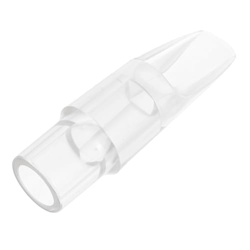 Abaodam 耐久性製透明高音サックス替えマウス 練習用初心者向け楽器アクセサリー 音程改善サックスヘッド