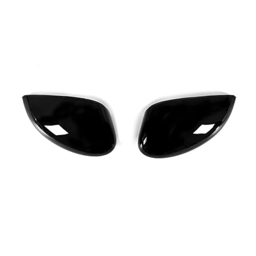 Coque rétroviseur Fiesta MK7 en noir brillant avec finition miroir pour look élégant