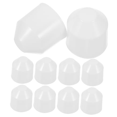 Homoyoyo 50pcs Lamp Holder Protectors Durable Light Bulb Easy Install DIY Light Cup for Screw Bulbs Aesthetic Dustproof Lighting Supply