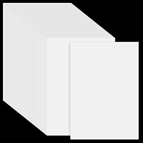 Skisneostype 100 Sheets Diamond Art Painting Paper Diamond Art Painting Cover Sheet Double-Sided Release Paper Non-Stick Cover Replacement Paper for Diamond Art Painting Tools and Accessories Cover