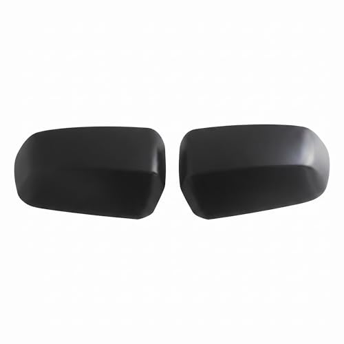 Black Mirror Cover 2Pcs for Ford Ranger Everest 2022+ VW Amarok 2023+