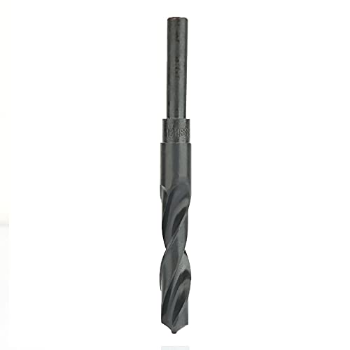 Image of Culnflun Reduced Shank Drill Bit 1/2 Inch Shank HSS 9341 Steel Twist Drill Bit for Metal Stainless Steel Alloy and Wood Working (16MM)
