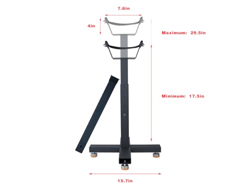 yskjyxgs Suporte para Casco de Cavalo Ferreiro Ferreiro Suporte para Casco de Metal com Altura Ajust