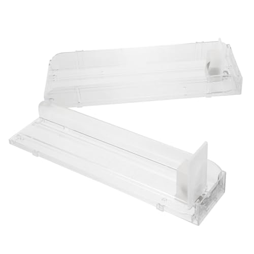 Rastrello per automatico per supermercato: realizzato con materiale plastico, sicuro e con un design trasparente, che potrebbe essere utilizzato per molto tempo,