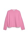 100% Baumwolle (bio) ARMEDANGELS MERINAA Links Links - Damen M Pink Me Up Strick Pullover Mock-Ausschnitt Loose Fit