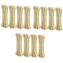 Saway Export Quality Digestible Calcium Treat White Press Bone(5