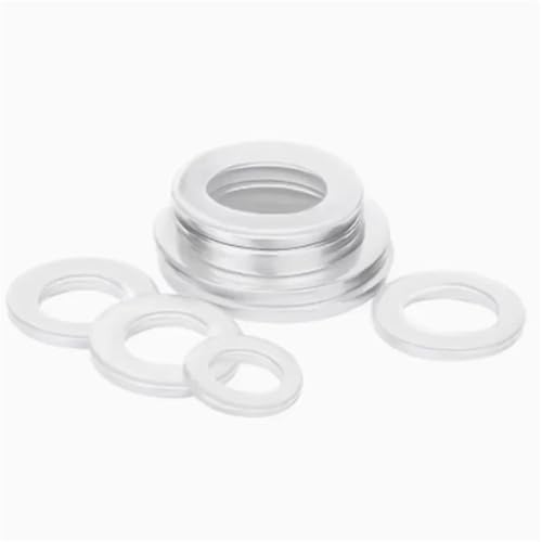 Mdingbao-V[bV[ M3 M4 M5 M6 M7 M8 M9 M10 To M22 Aluminum Washers Gasket Flat Metal Washer Gasket Plug Oil Sealing Rings Gasket