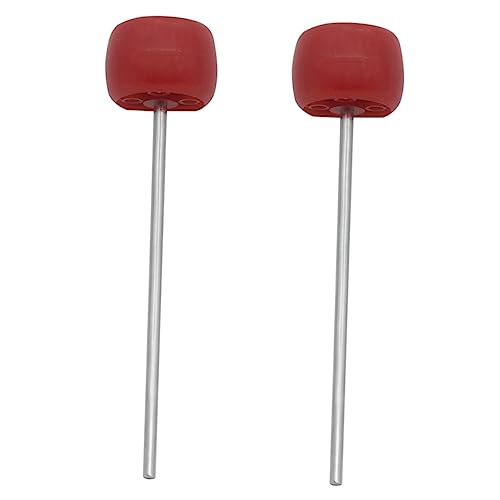2 piezas mazos de fieltro para pedal de batería miniatura 1