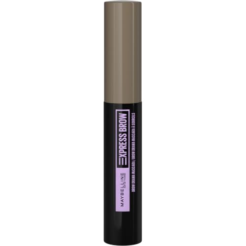 Maybelline Express Brow Macara Fast Sculpt Eyebrow Gel Shapes and Colours Eyebrows All Day Hold Mascara With Mini Eyebrow Shaper Brush Shade: 01 Blonde 0.023 kg