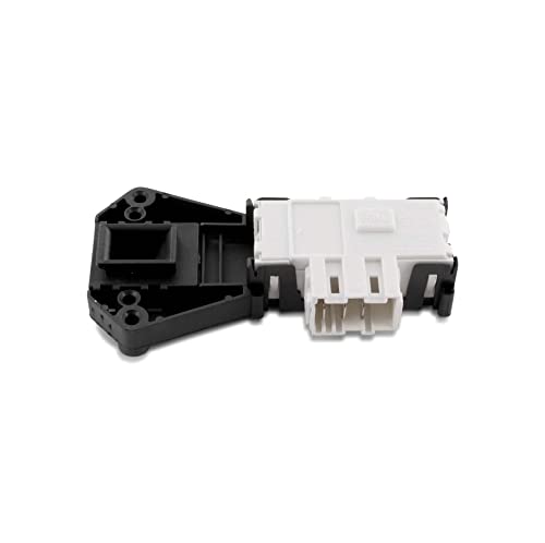 DL-pro Cerradura de puerta, 95 mm x 52 mm x 22 mm, para Samsung DC64-01538A Metalflex ZV-446L5, automático, conector AMP de 6,3 mm, montaje en puerta