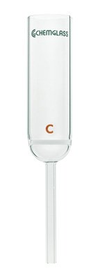 Chemglass CG-1410-01 Series CG-1410 Allihn Filter Tube, Coarse Frit
