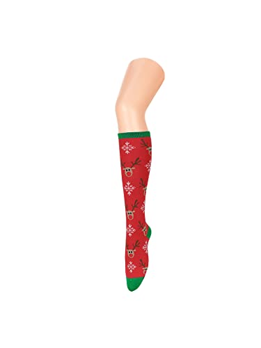 Image of Century Star Knee High Socks Long Tube Striped Socks for Women | Soft, Skin-Friendly, One Size Fits Most Knee High Socks Ideal For Casual Halloween Christmas