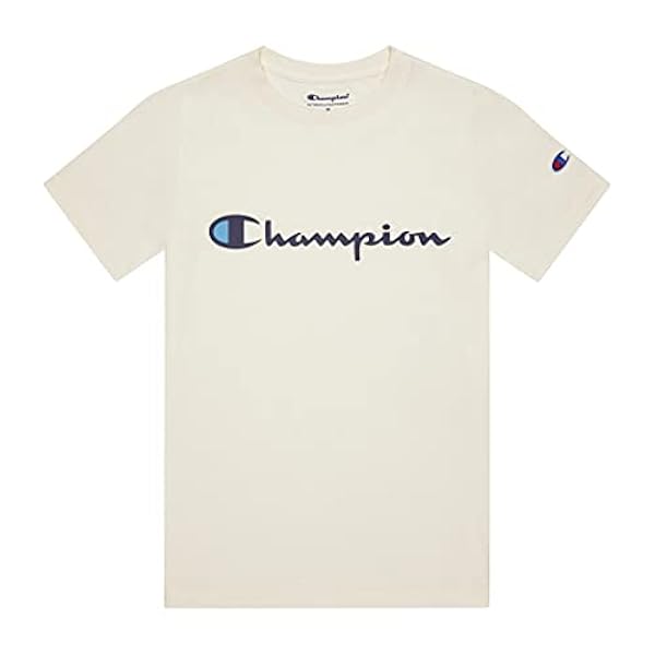 Champion Conjunto de camisa de manga corta y forro polar para niños de 2 piezas