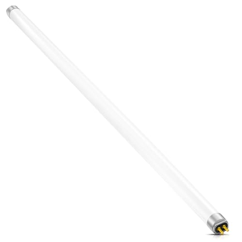 Ddlisu T5 13W Leuchtstoffröhre 517mm, CFL-Glühbirnen Kaltweiß 4000K, G5 Sockel, Energiesparende Leuchtstoffröhre, T5 Hocheffizienzlampen, für Notbeleuchtung und Lichtbänder, 1 Stück