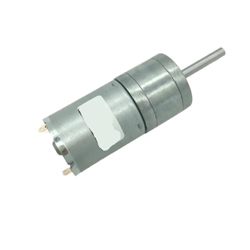 Moteur 12V 25GA370 CC à engrenages avec arbre d'extension de 25mm pour modélisme