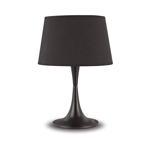 LONDON TL1 BIG NERO Lampe de table noire design grand format pour salon