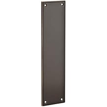 Emtek 86436 3 Inch x 12 Inch Modern Push Plate, Oil Rubbed Bronze