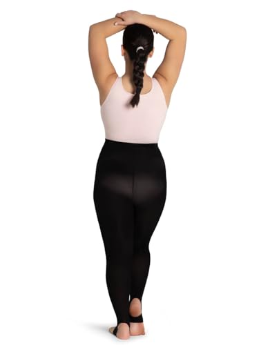 Image of Capezio womens Ultra Soft Self Knit Waistband Stirrup TightTight