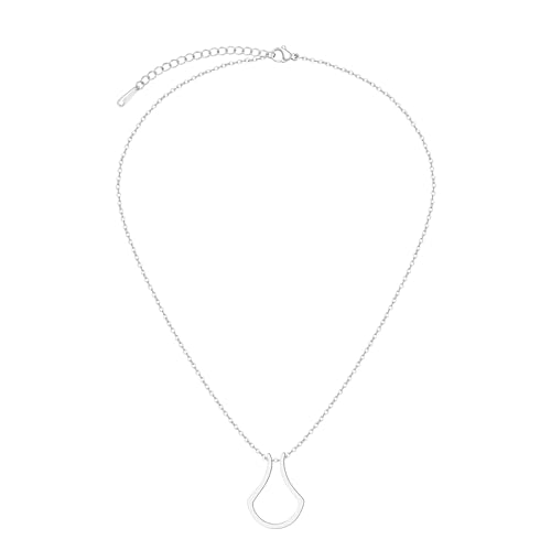 Necklace Ring Holder – Stainless Steel Ring Keeper Pendant for Women – Stylish & Durable Jewelry Holder Necklace3