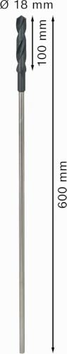 Bosch Accessories Professional Schalungs- und Installationsbohrer (Ø 18 mm) – Ansicht 3