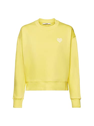 ESPRIT Damen 013EE1J302 Sweatshirt, 745/LIGHT Yellow, M