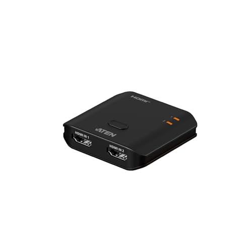 Commutateur HDMI 2 ports 8K compatible HDR10+ et HDCP 2.3 ATEN Essentials VS5821 pour projecteur