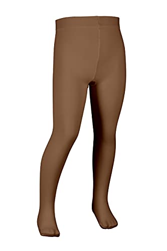 Theatricals Girls Footed Tights with Smooth Self-Knit Waistband T5415CLSNT Light Suntan Toddler