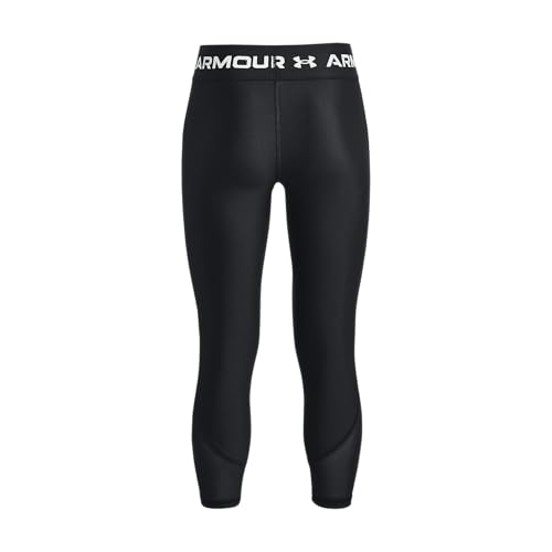 Image of Under Armour Kids Girl's Armour HeatGear Ankle Crop (Big Kids)